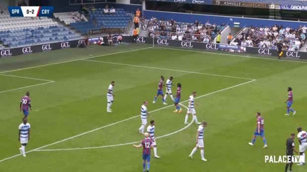 Zaha scores an absolute screamer in pre-season